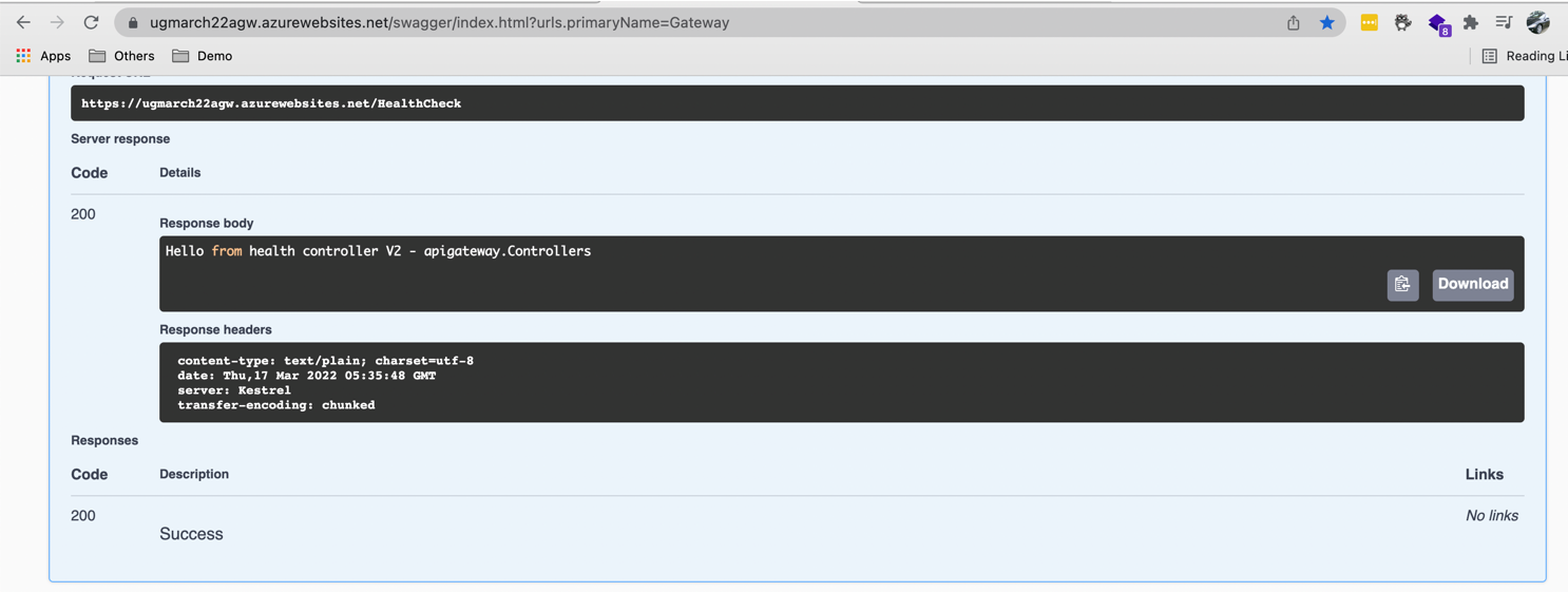 Figure 1: Before Swap - Production slot