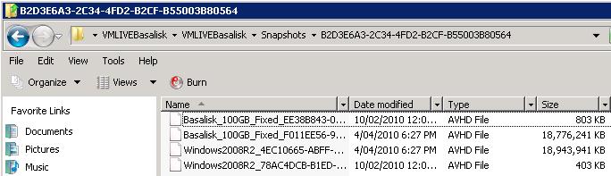 Snapshots are useful, but they can take up a lot of space