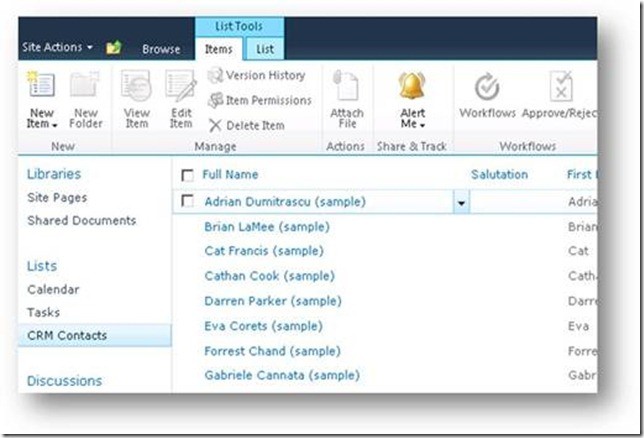 BCS Adapter for CRM 2011