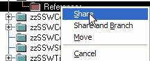 Use right click to share