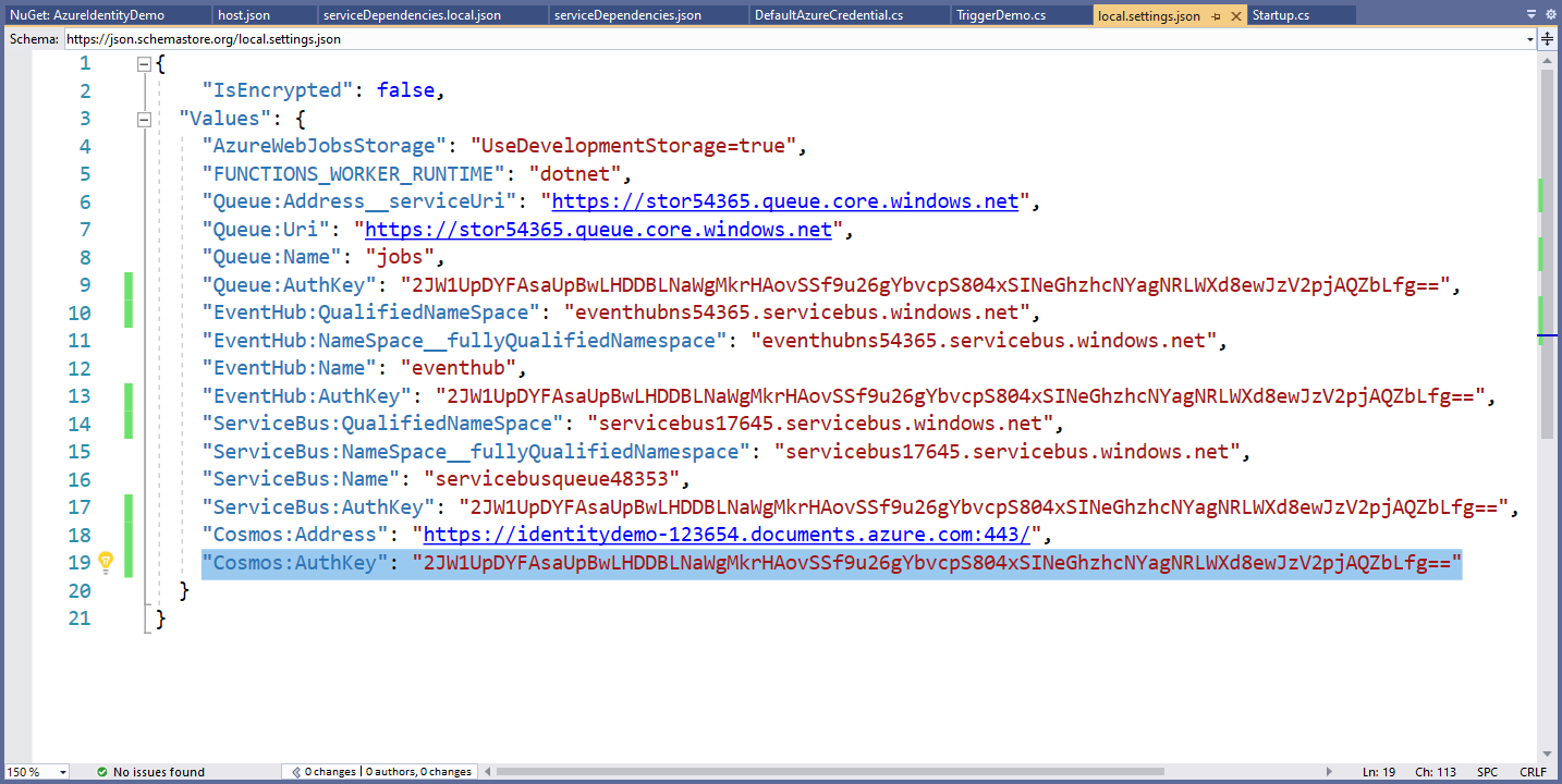 Figure: Bad settings