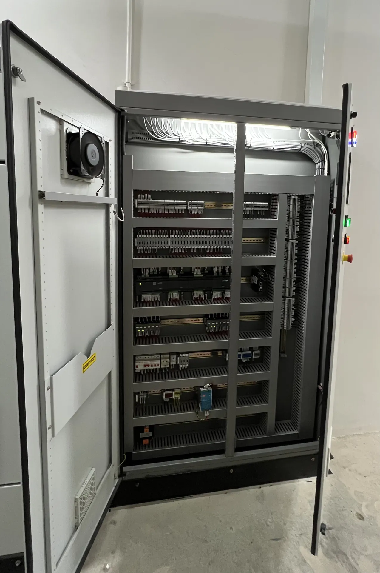 Electrical Control Panel Installation