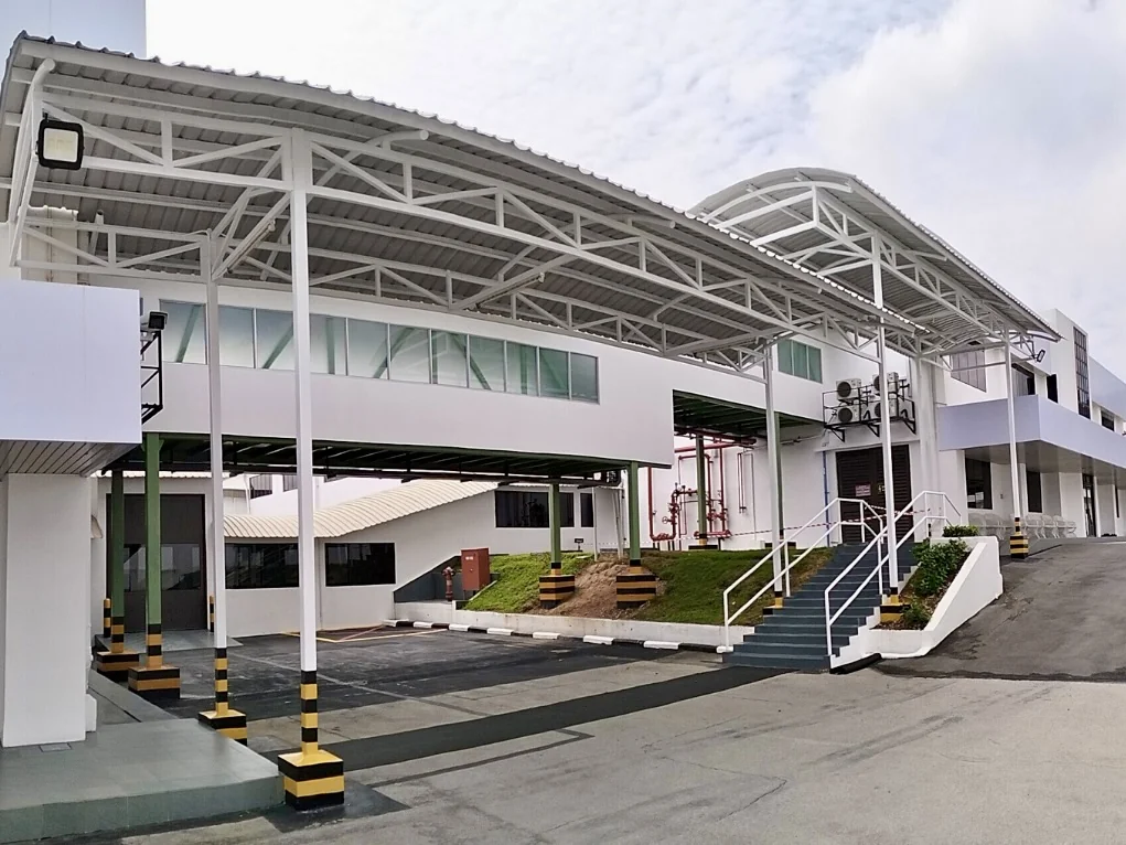 Industrial Connecting Bridge & Steel Canopy