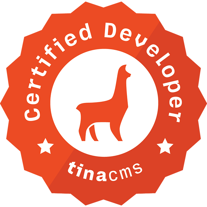 Professional TinaCMS certification