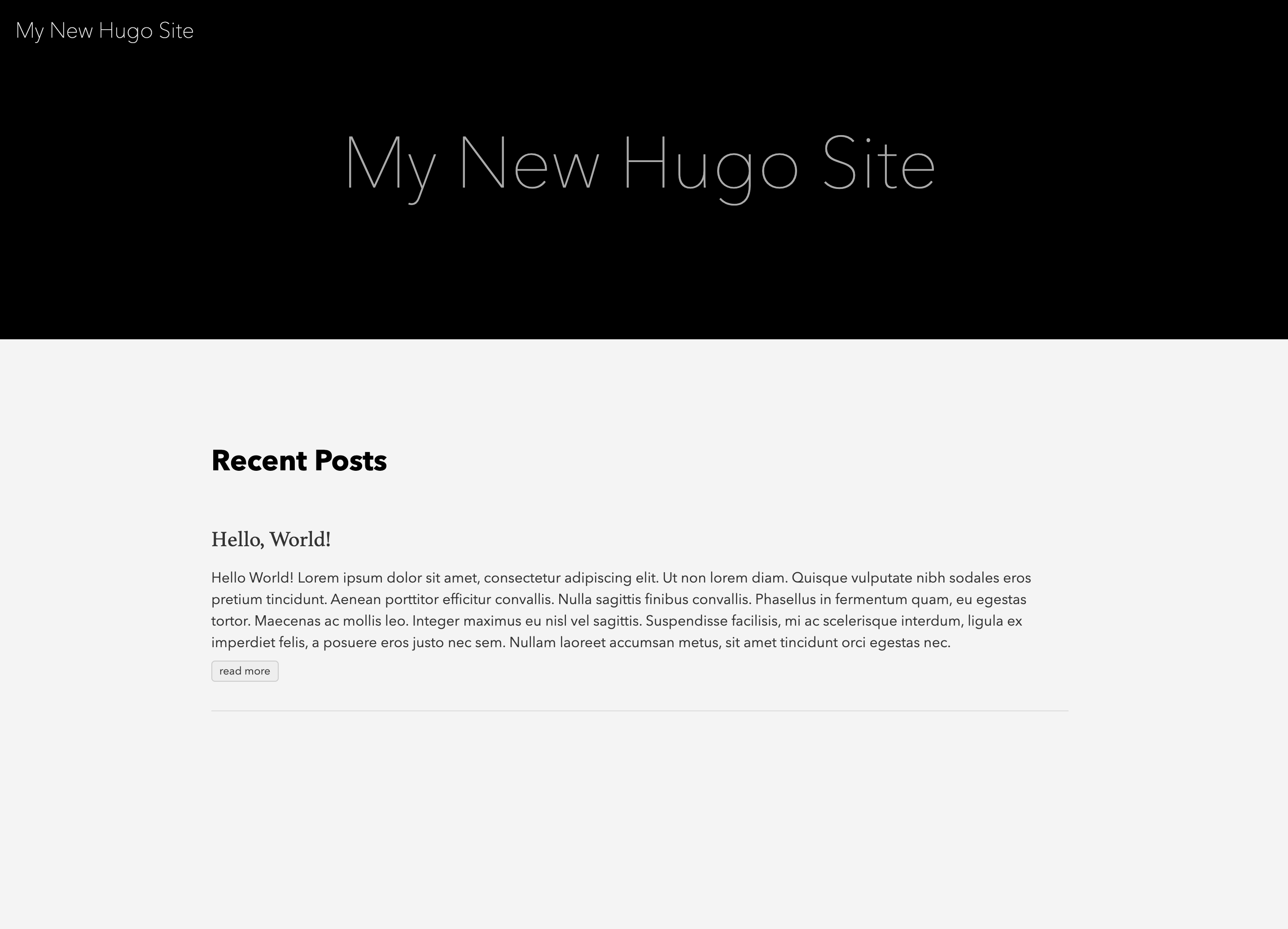 Tina Hugo Starter