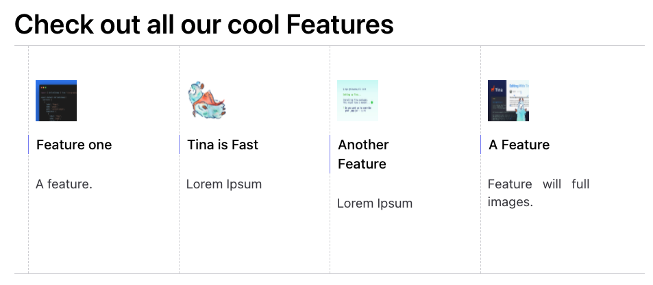 Cool TinaCMS Features