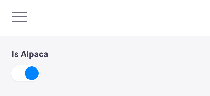 Toggle Input