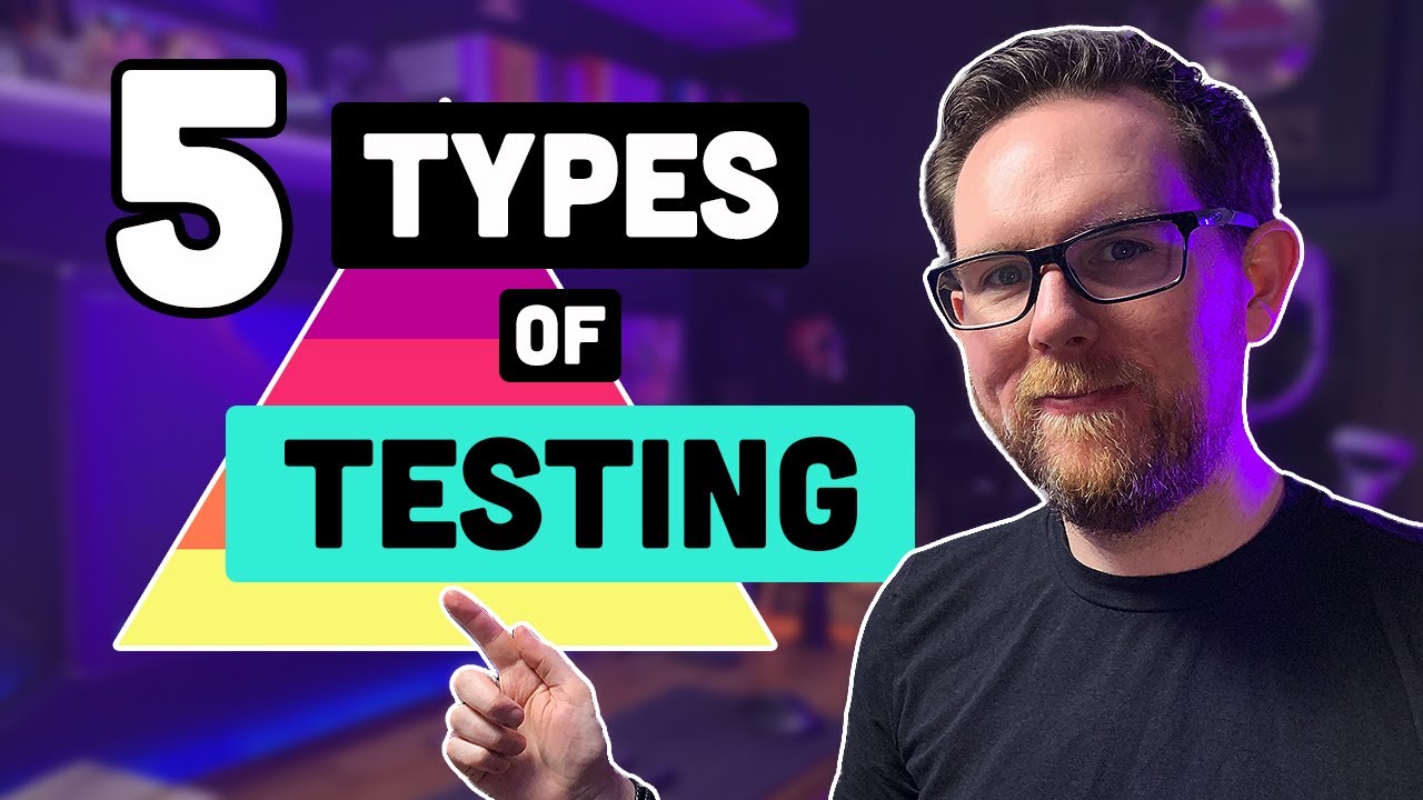 Thumbnail of the video "5 Types of Testing Software Every Developer Needs to Know!"