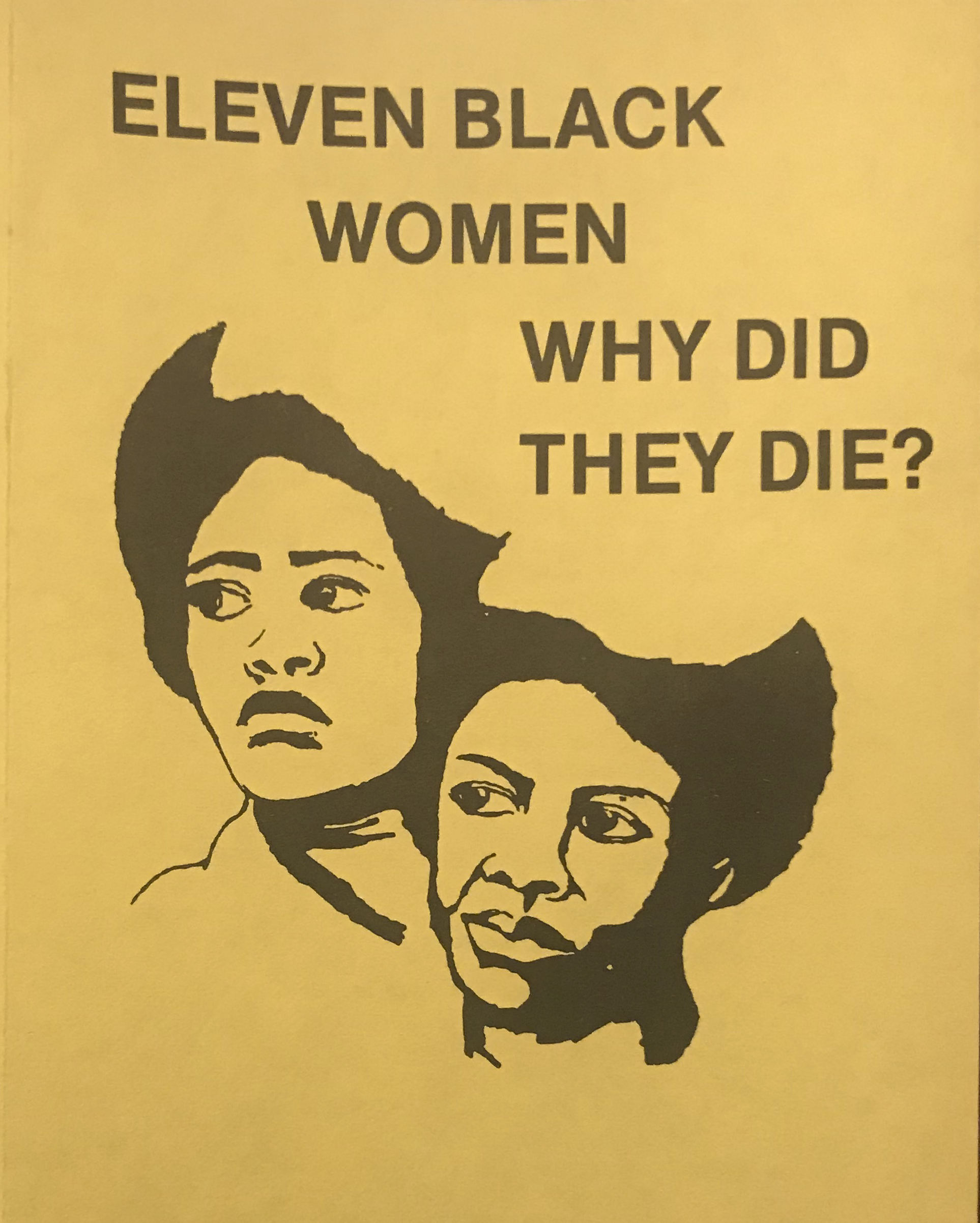 A Combahee River Collective pamphlet from 1979. Courtesy of The History Project
