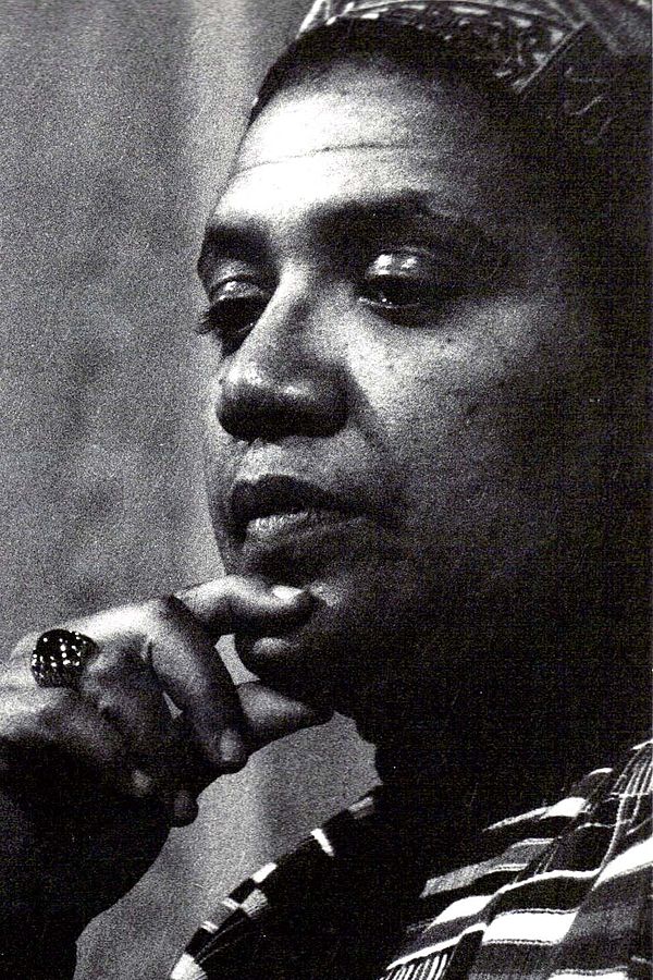 Audre Lorde in 1980. Photograph by K. Kendall.