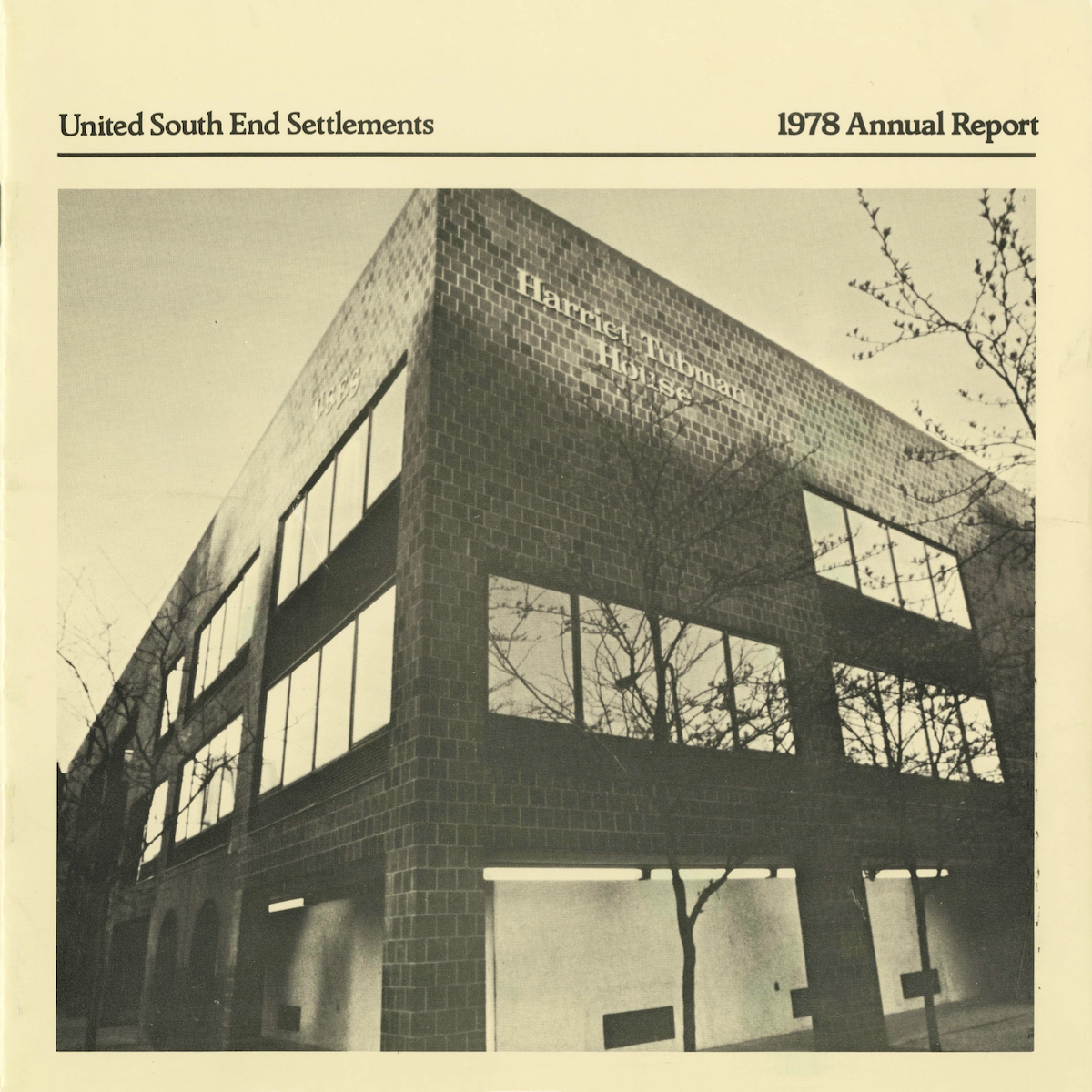 The United South End Settlement 1978 Annual Report details 10 human service programs, one training program, three planning grants for neighborhood revitalization and community development, and a year-round camp in New Hampshire.