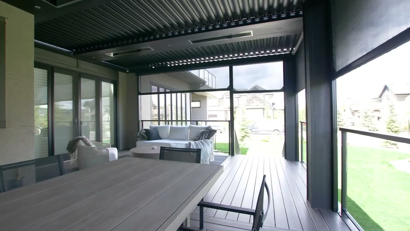 4-opening patio