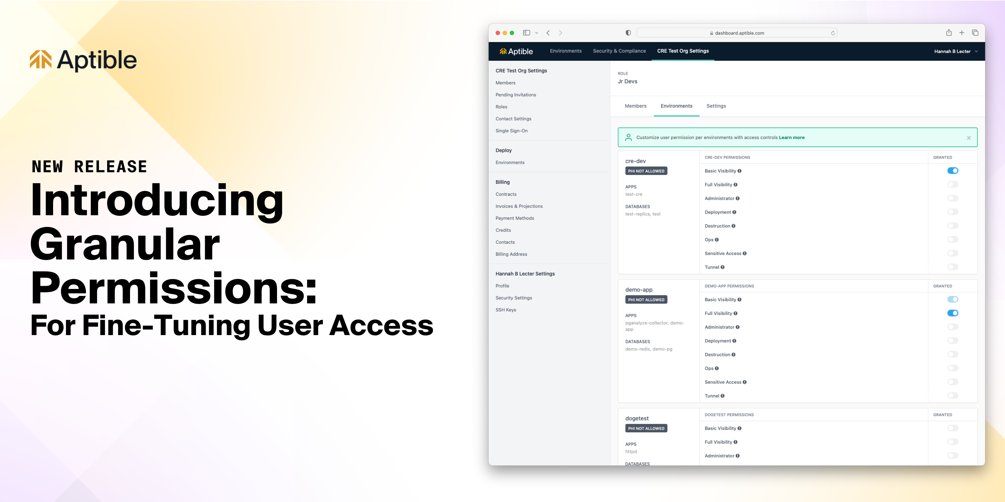Introducing Granular Permissions: For Fine-Tuning User Access