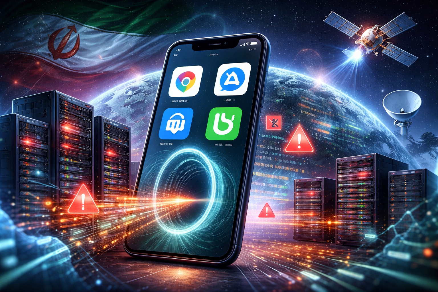 پیام‌رسان‌های داخلی ابزار شناسایی کاربران استارلینک