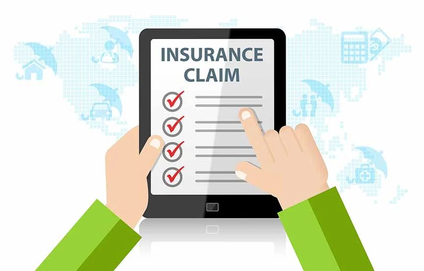 Accident insurance claim