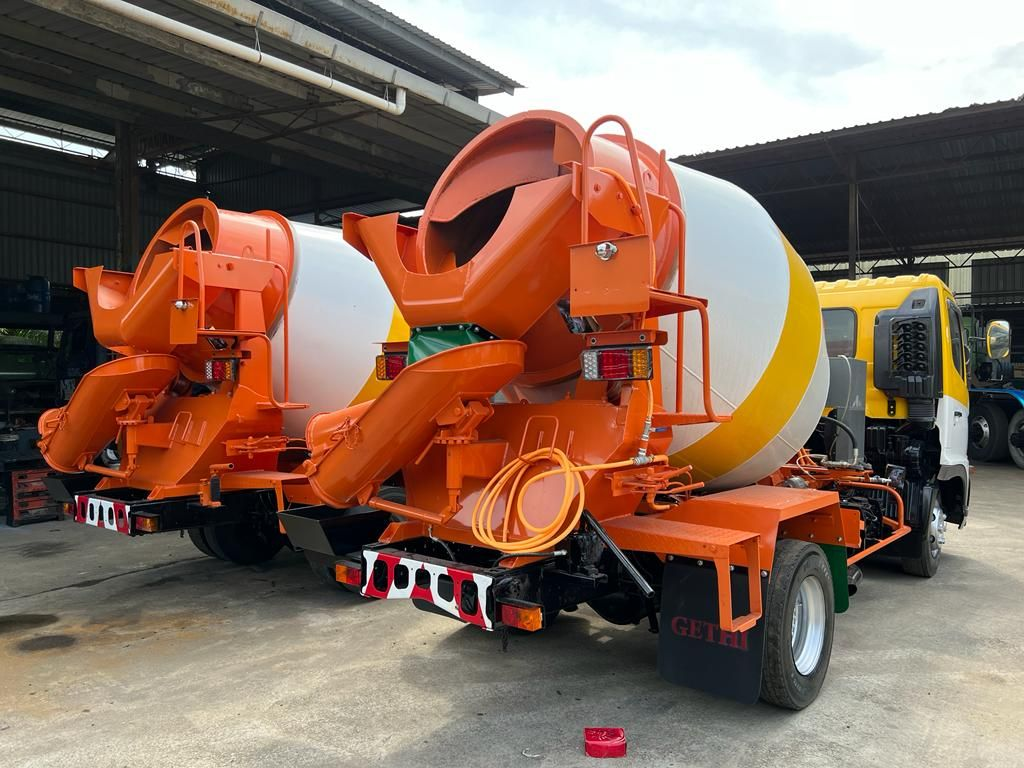 Concrete mixer truck