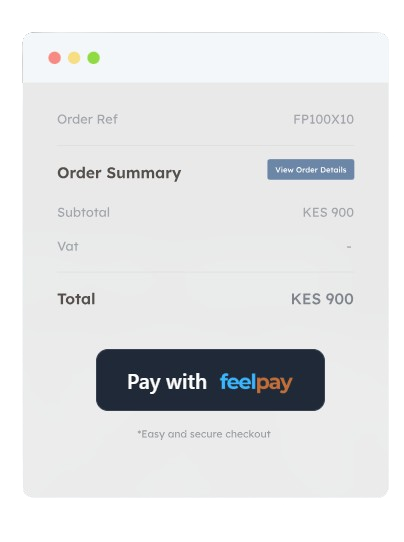 Pay with  FeelPay payments component