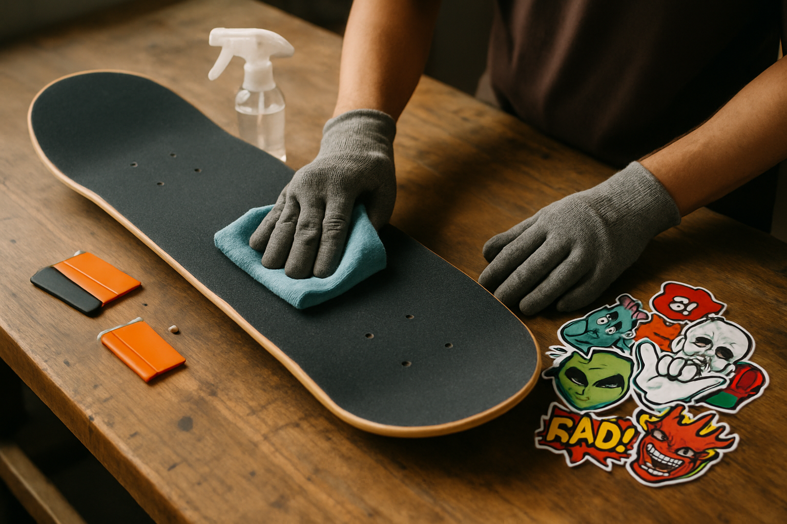 Stickers de skate : comment les poser et les entretenir comme un pro