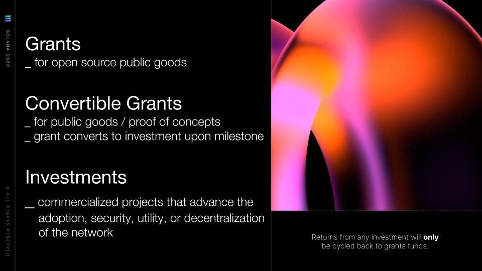 Solana Foundation introduces convertible grants and investments to