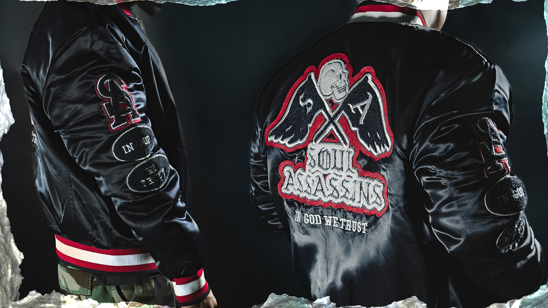 Custom Bomber Jacket - for Soul Assassins thumbnail