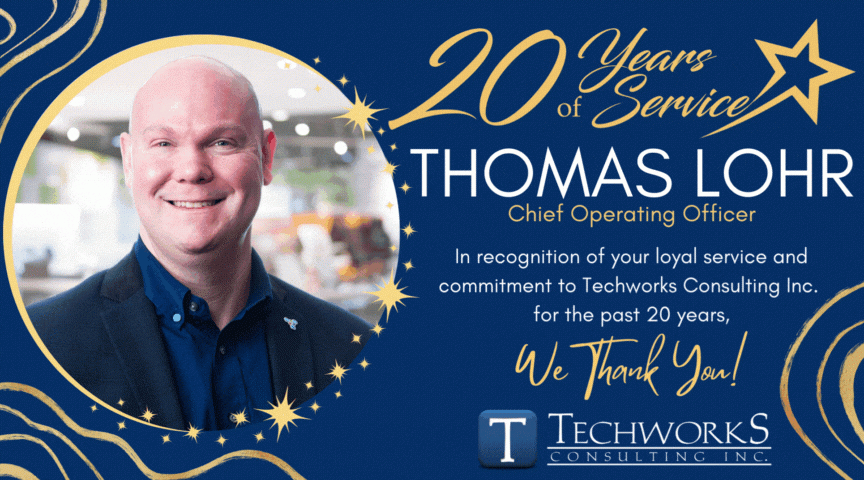 COO Thomas Lohr Celebrates 20 Years of Service