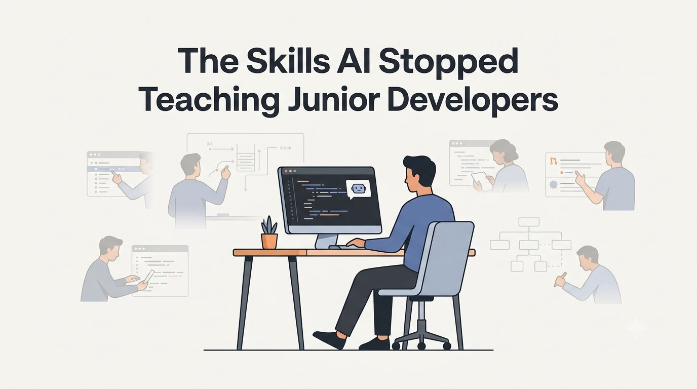 The Skills AI Stopped Teaching Junior Developers