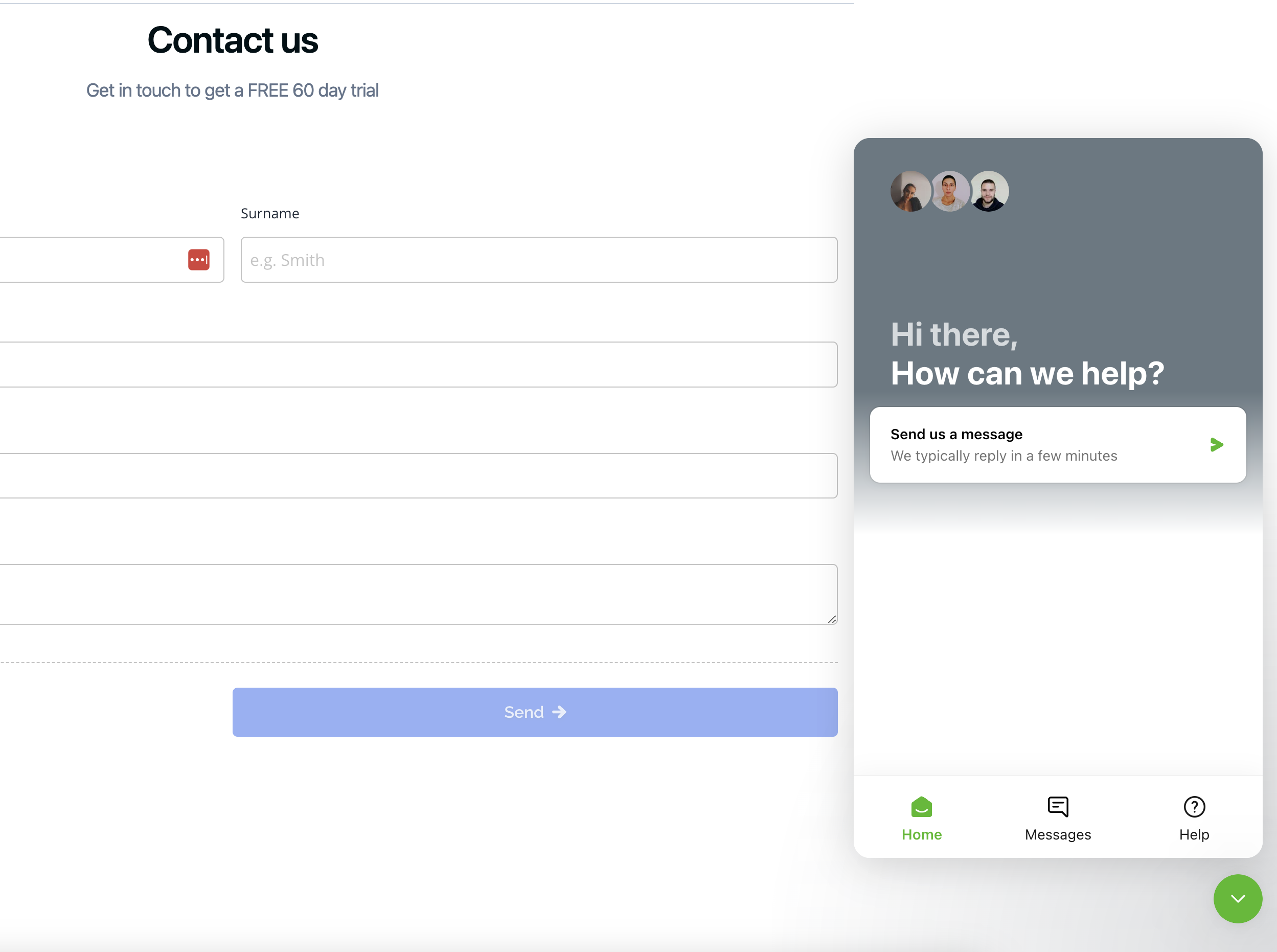 Online support and knowledge tool to assist with question on Salestrekker CRM system Support chat bot