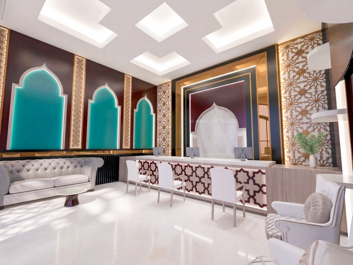 Interior kantor travel umroh