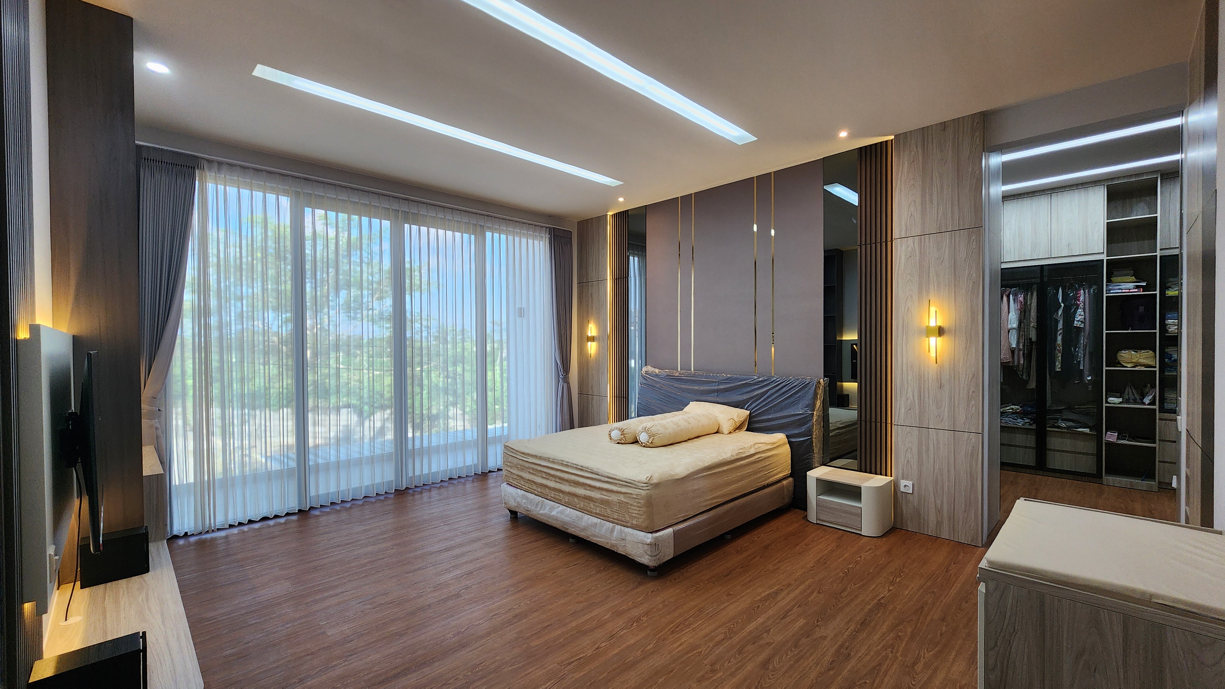 Desain interior kamar utama