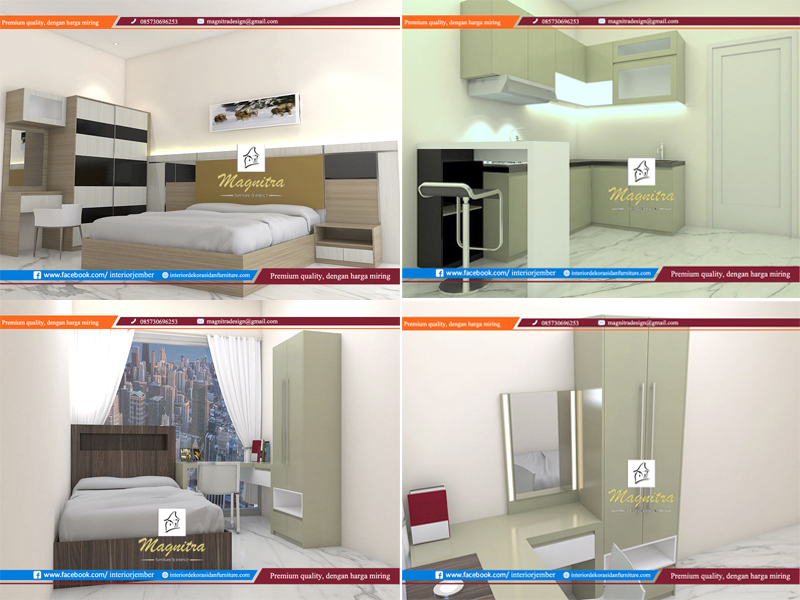 Interior apartemen murah