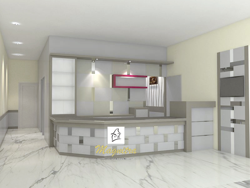 Interior lobby kantor