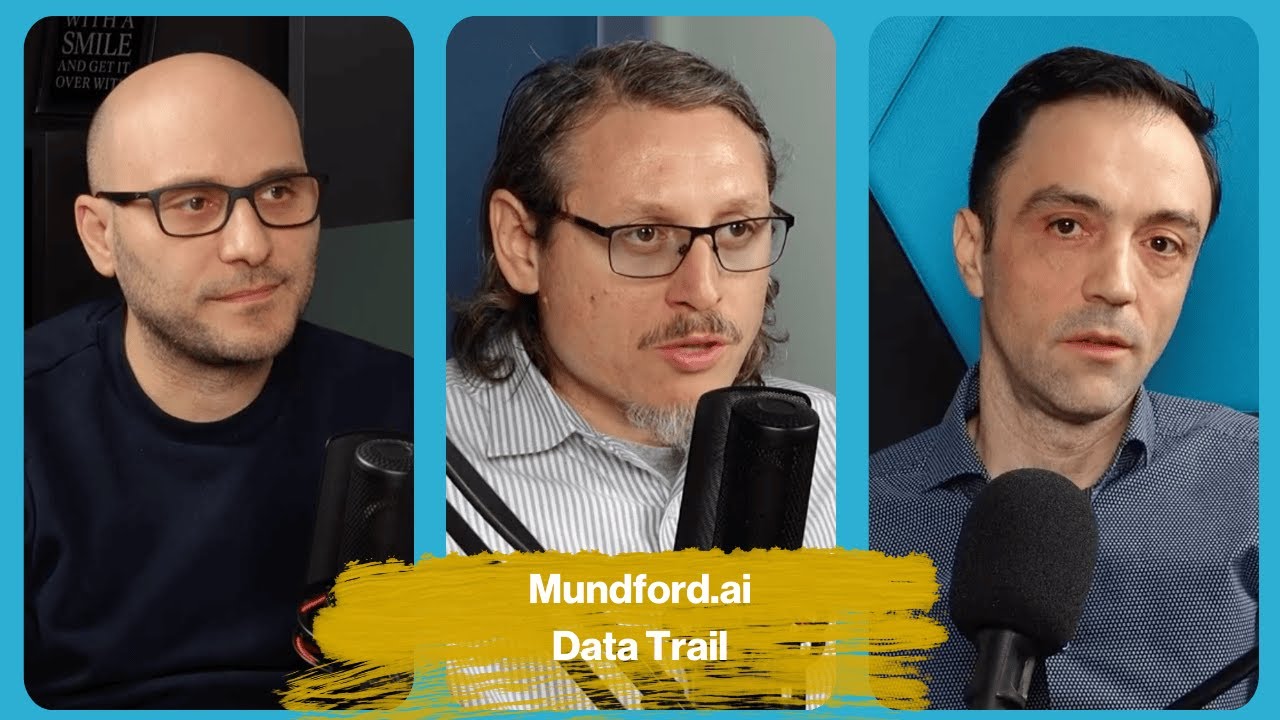 Podcast still — Mundford cofounders interviewed on start-up.ro