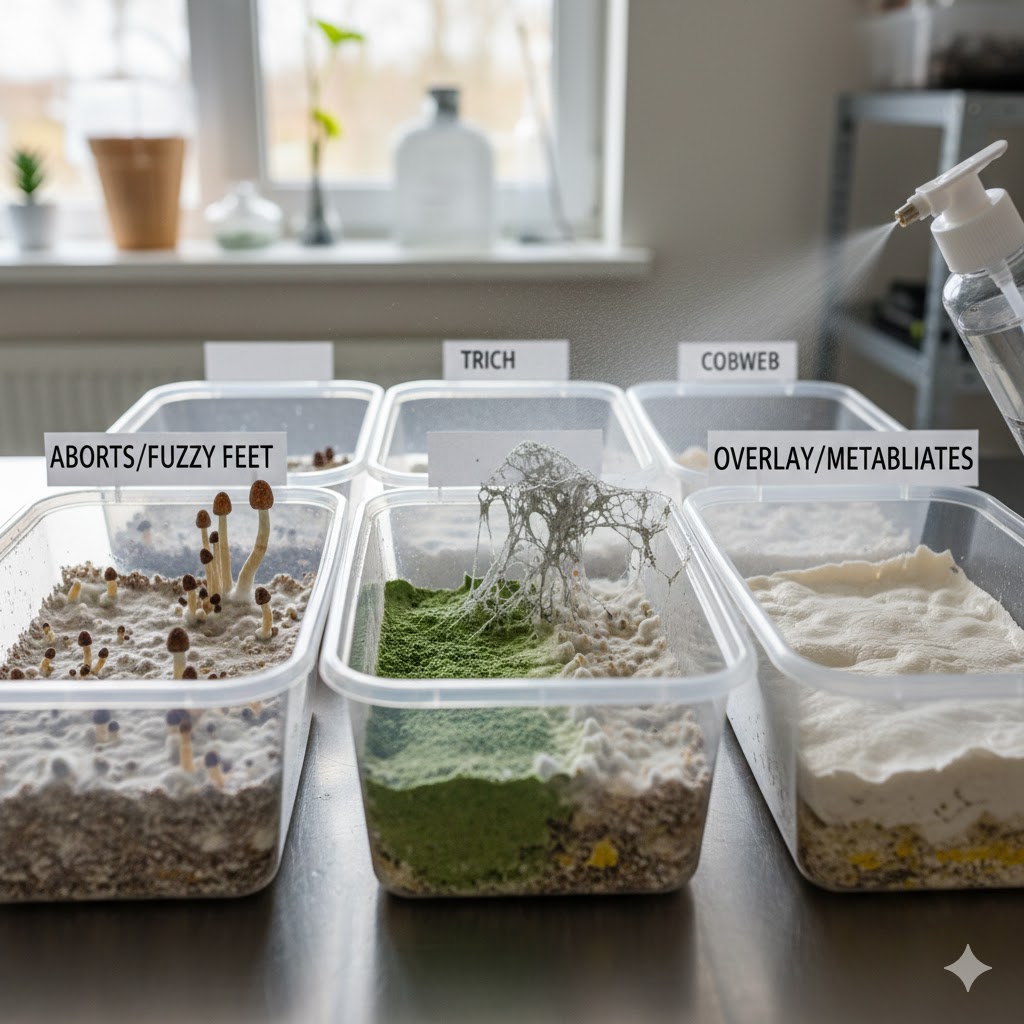 Mushroom Cultivation Troubleshooting