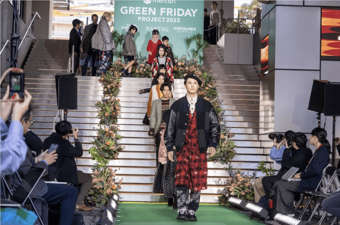 Mercari's Green Friday Fashion Show