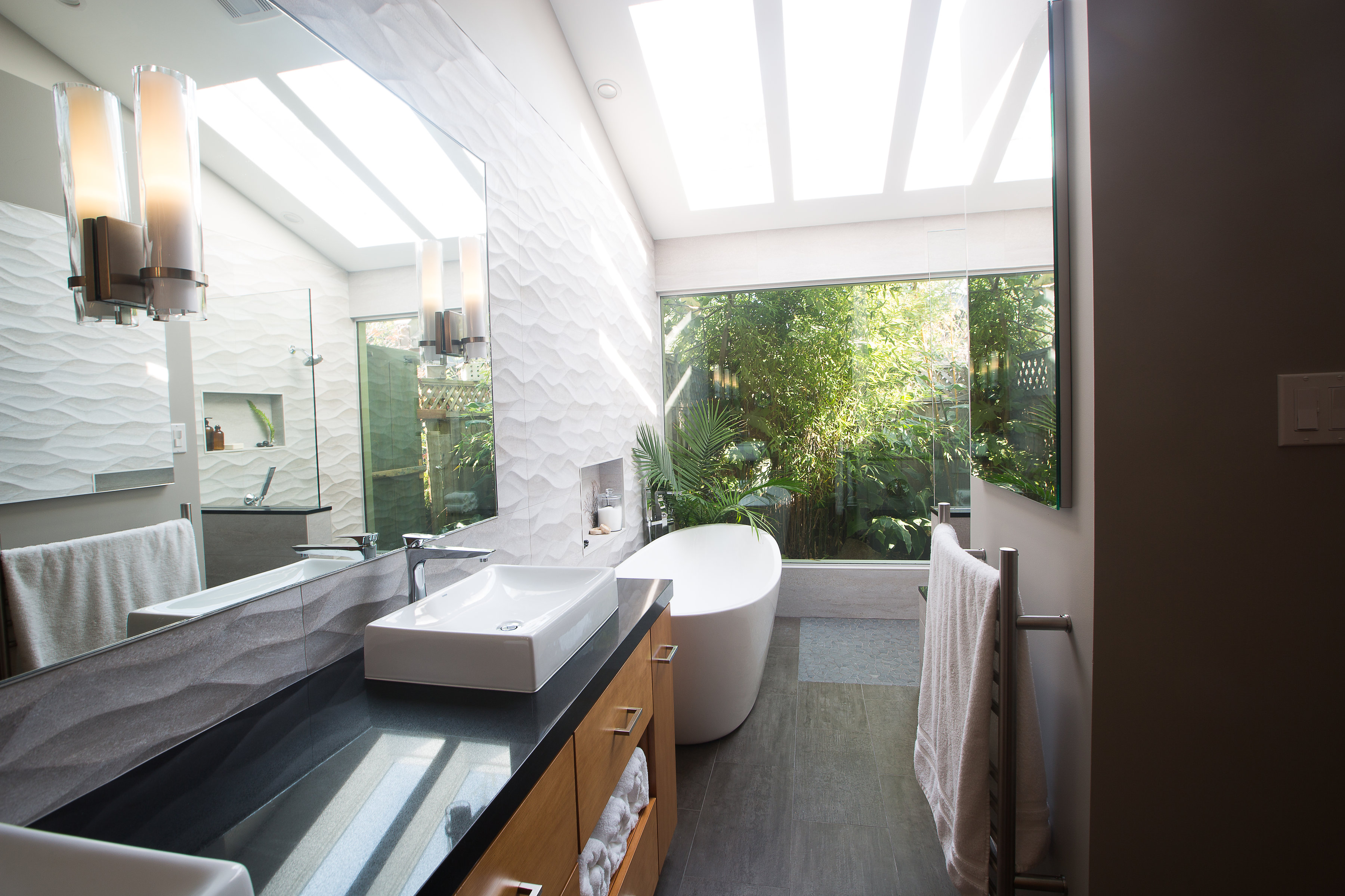 Bathroom remodeling project