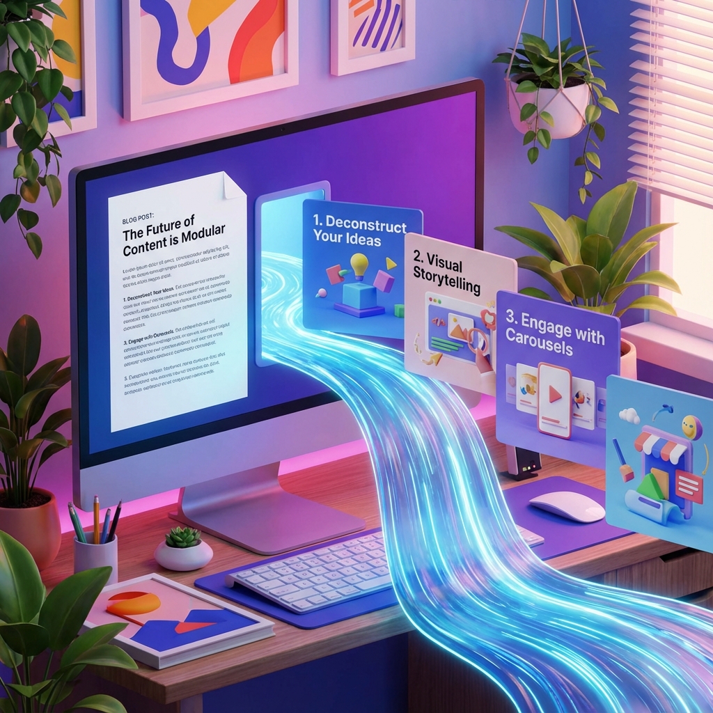 From Blog Post to Viral LinkedIn Carousel: The AI Workflow (2025)