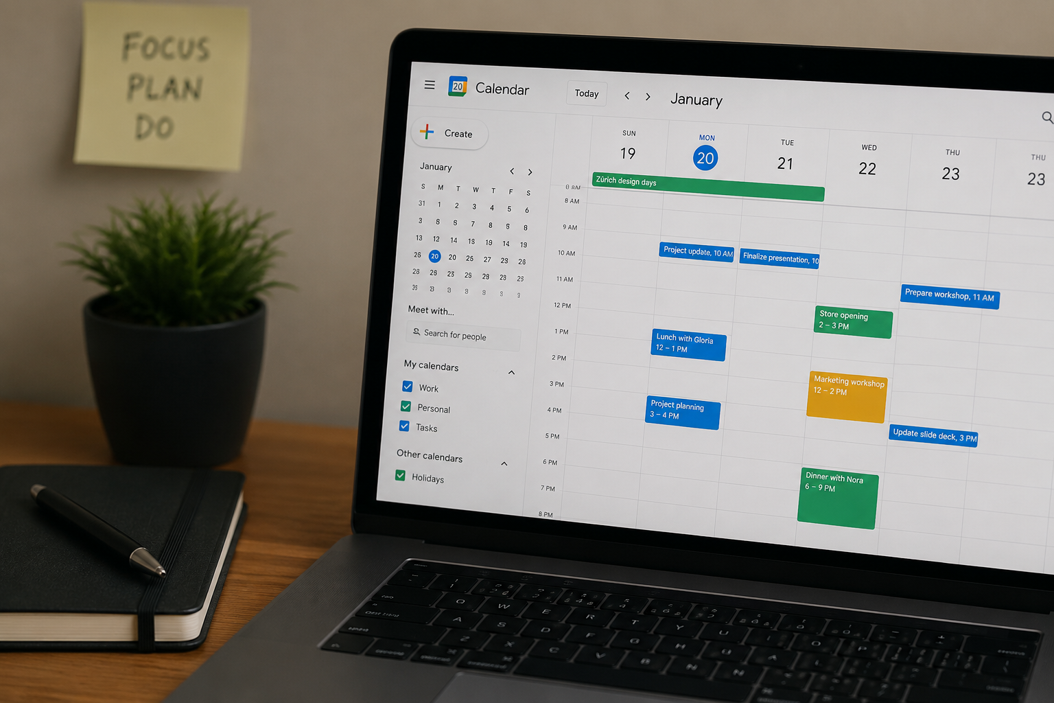 Using Google Calendar Hacks & Tips