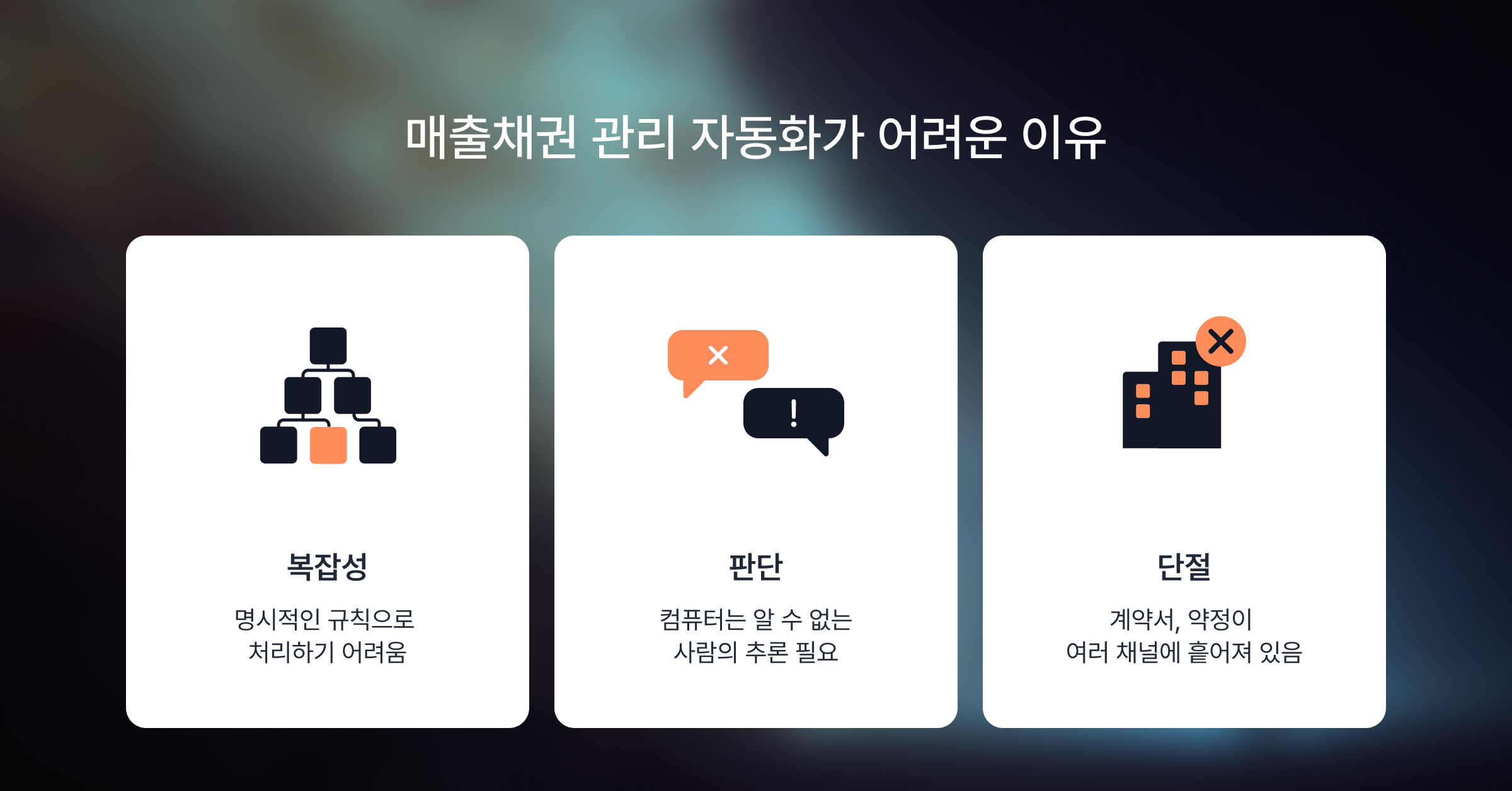 매출채권 관리 자동화가 어려운 이유
