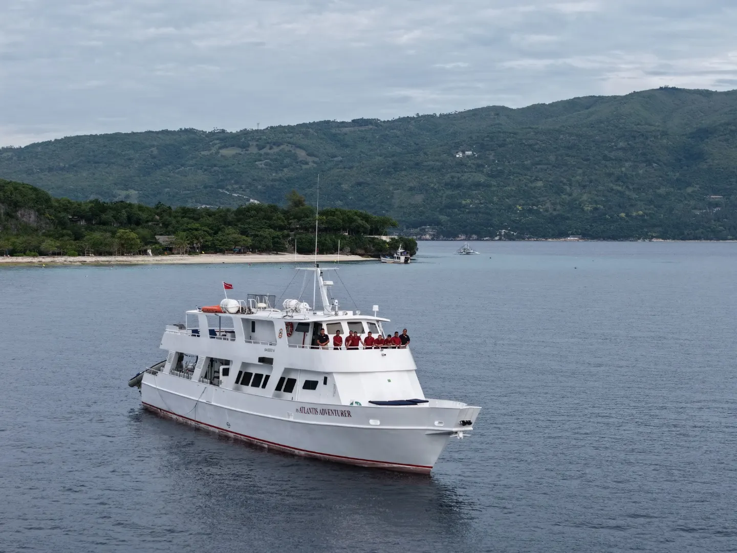 Le bateau Atlantis Adventurer, Philippines