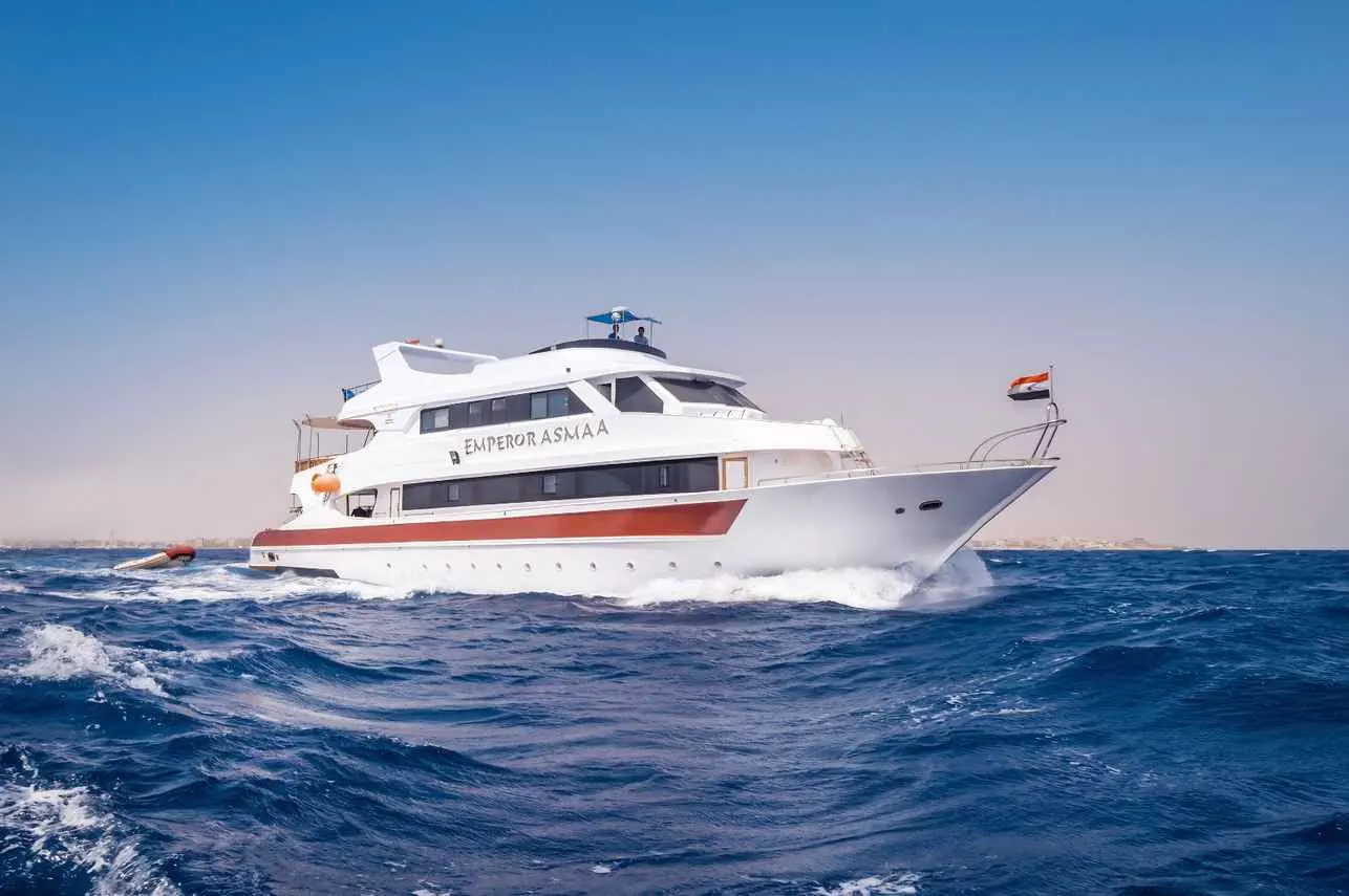 Le bateau Emperor Asmaa en mer Rouge, Égypte