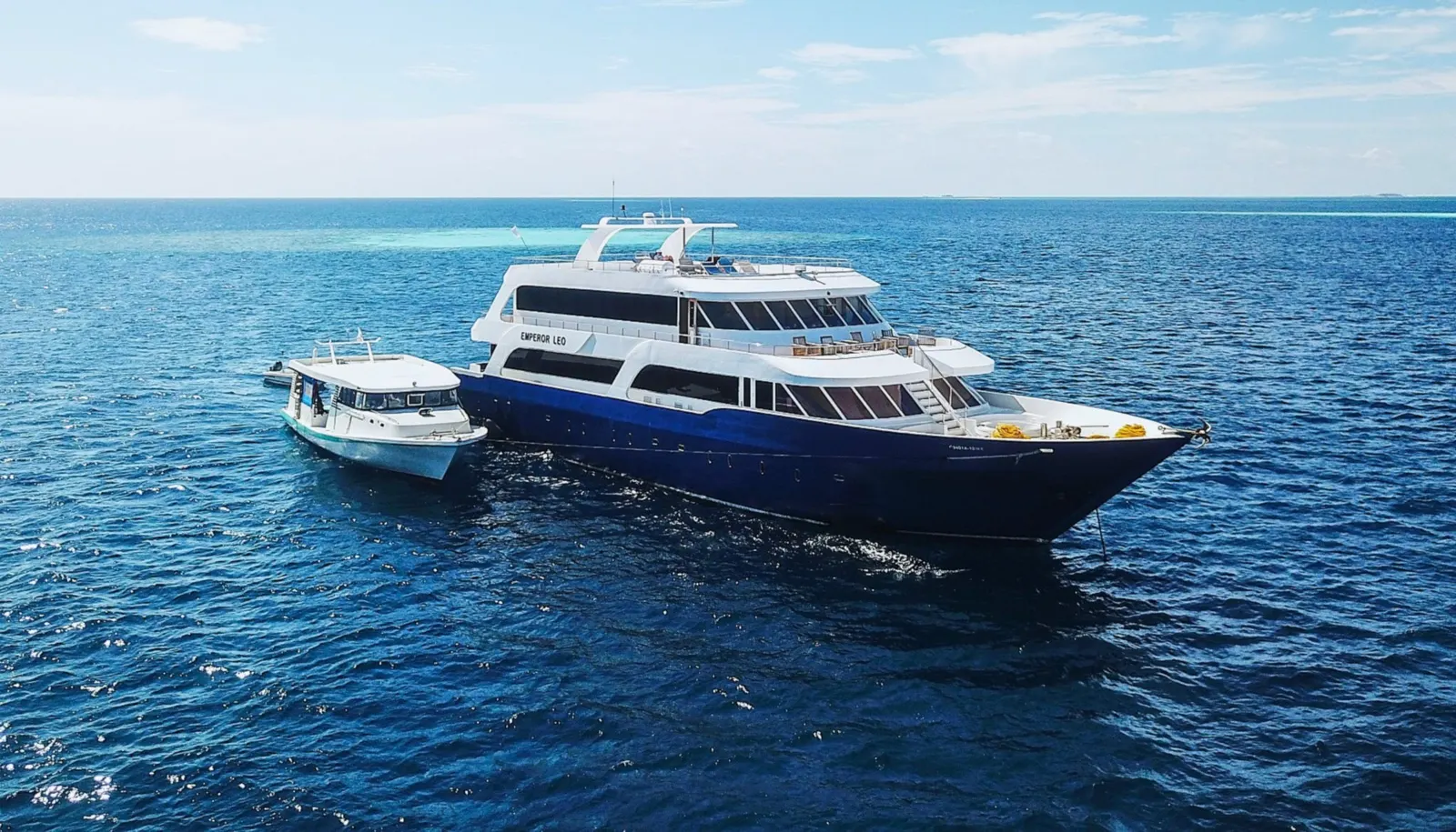 Le bateau Emperor Leo, Maldives
