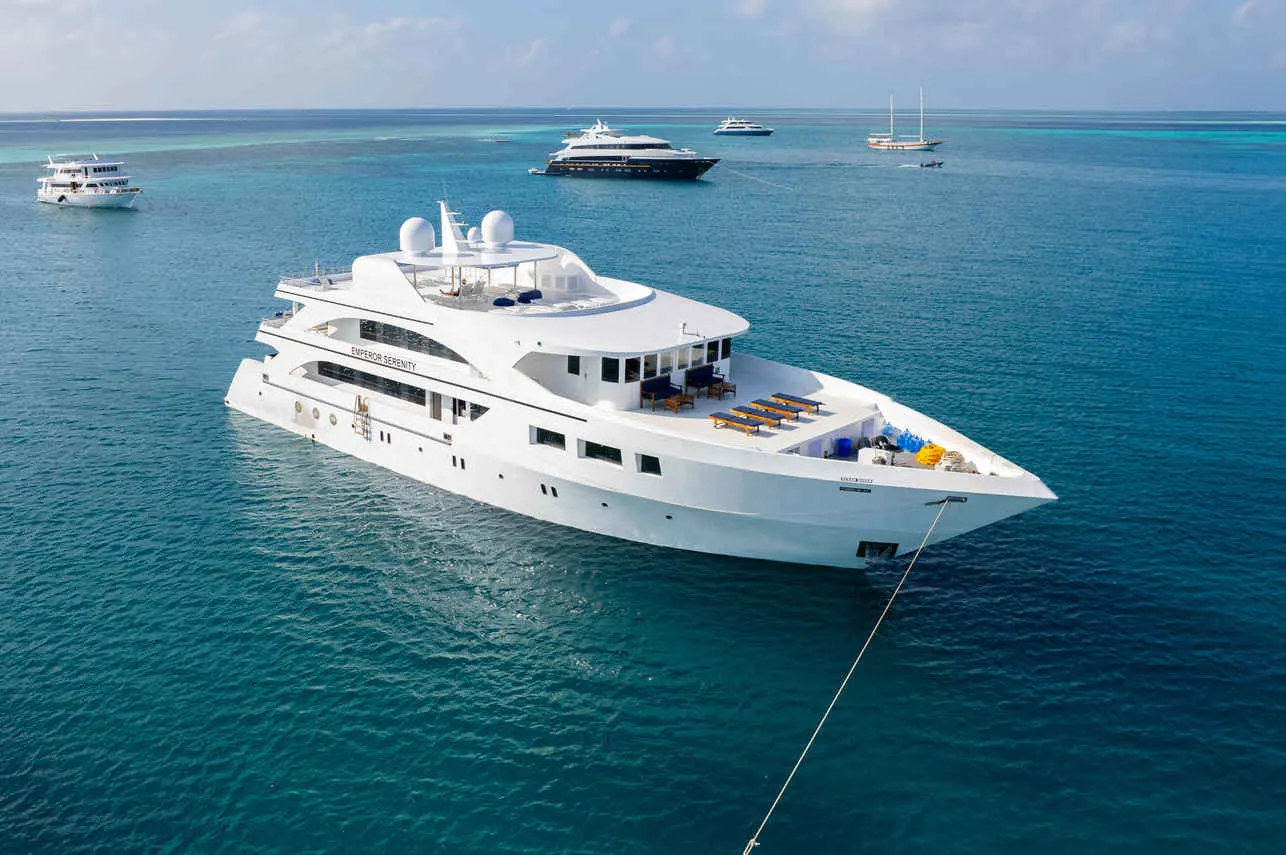 Le bateau Emperor Serenity, Maldives
