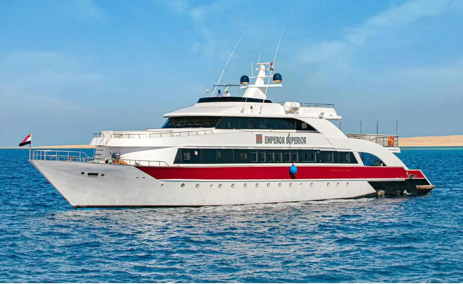 Le bateau Emperor Superior en mer Rouge, Égypte