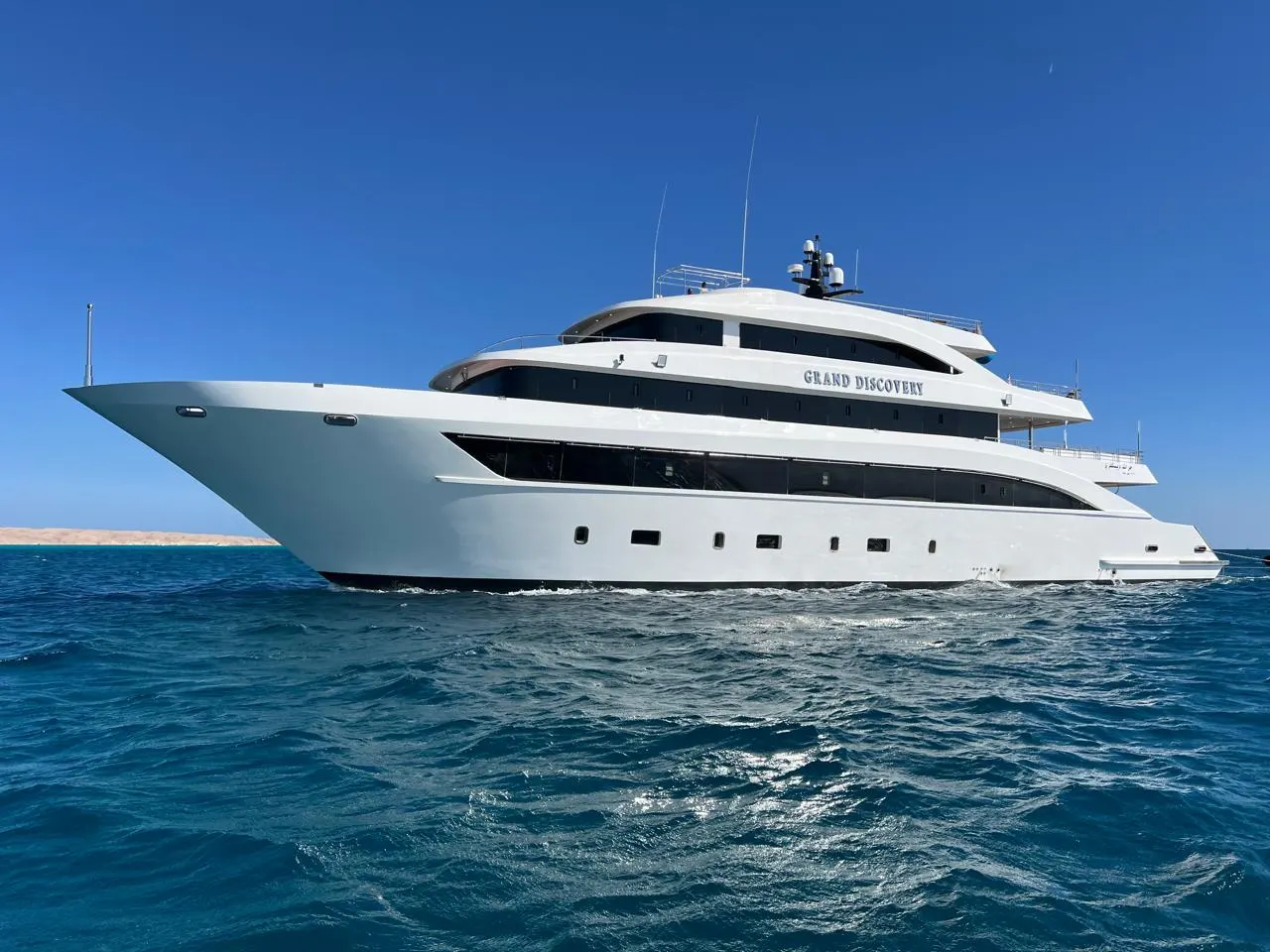Le bateau Grand Discovery en mer Rouge, Égypte