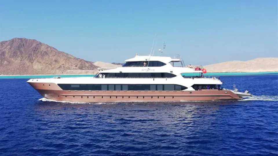 Le bateau Hammerhead II en mer Rouge, Égypte