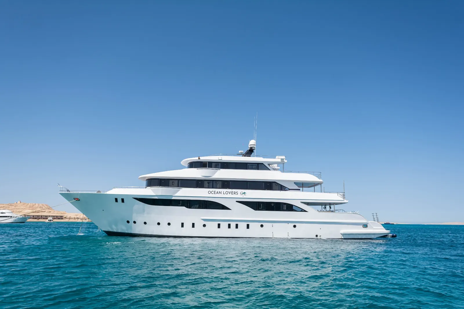Le bateau Ocean Lovers en mer Rouge, Égypte
