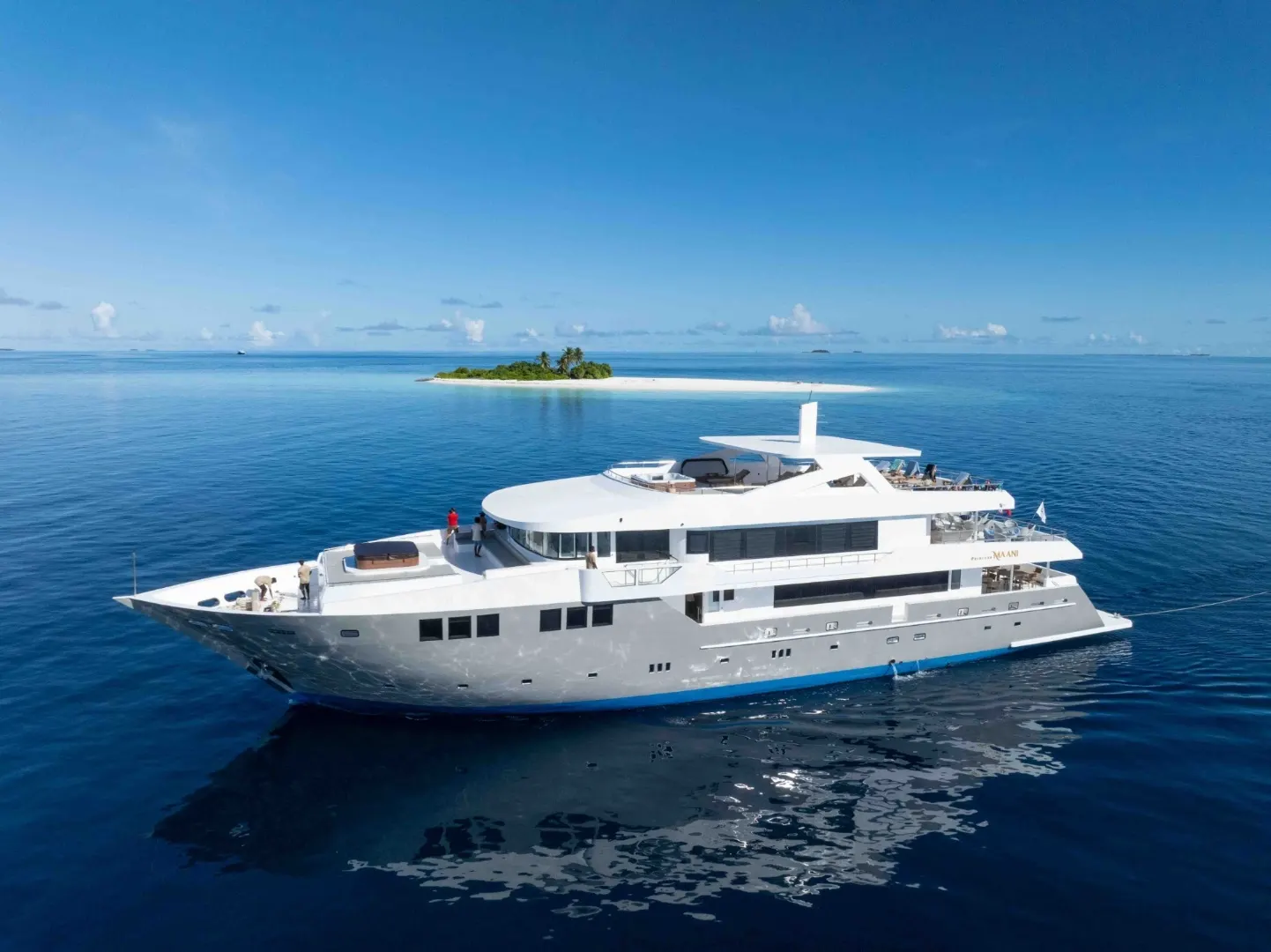 Le bateau Princess Maani, Maldives