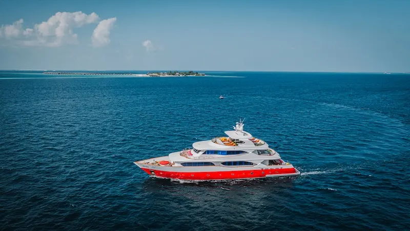 Le bateau Princess Sara, Maldives