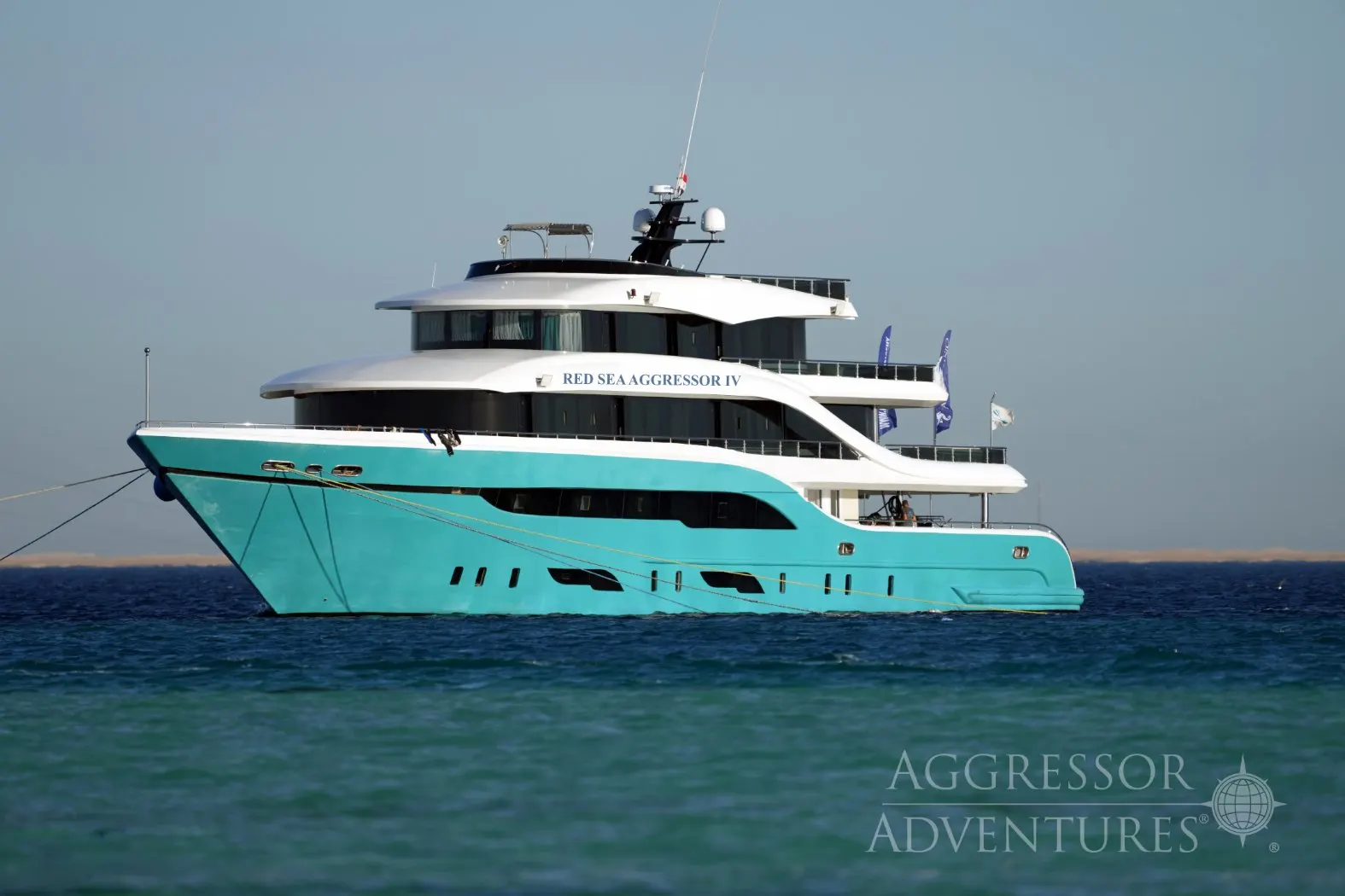 Le bateau Red Sea Aggressor IV en mer Rouge, Égypte