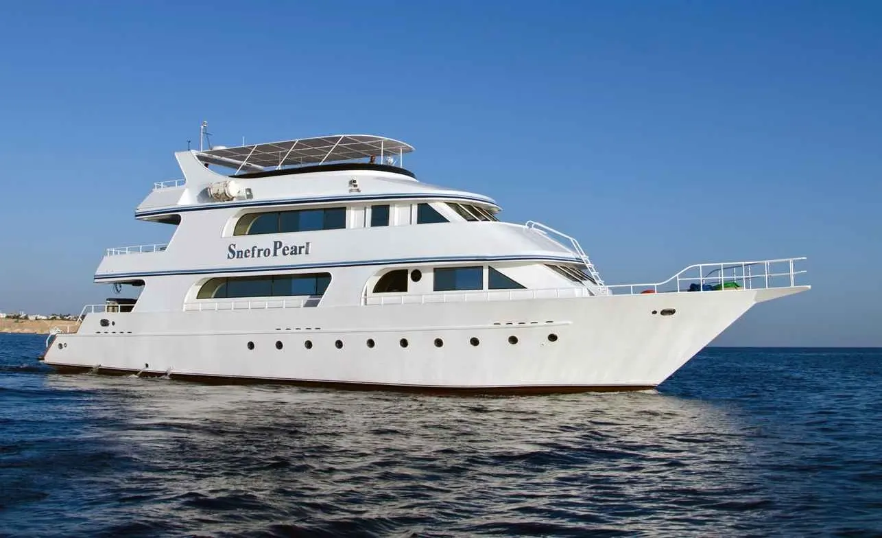 Le bateau Snefro Pearl en mer Rouge, Égypte